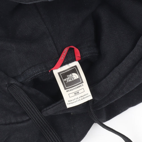 The North Face Men's Black Hoodie M Pullover Style