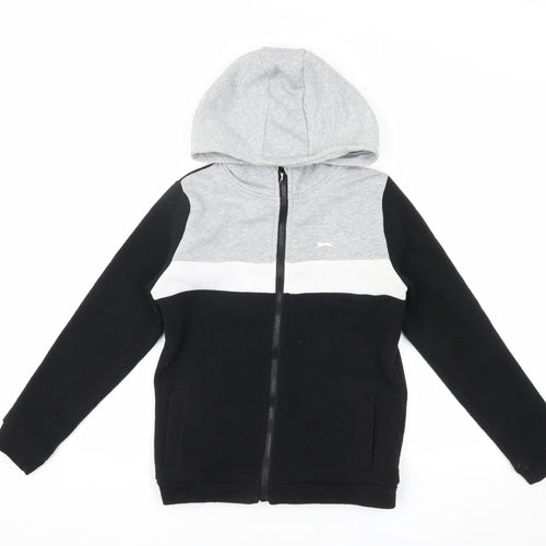 Slazenger Boys Hooded Colourblock Jacket 9-10 Years