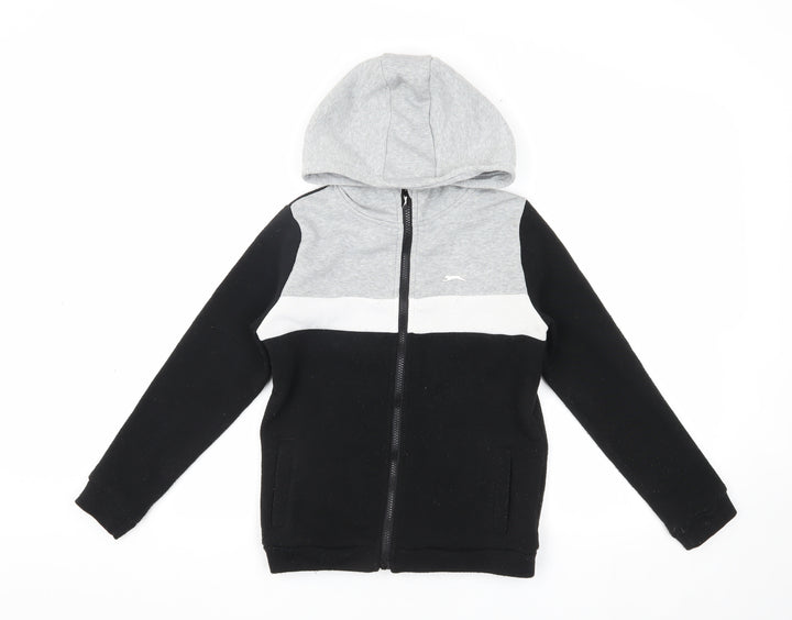 Slazenger Boys Hooded Colourblock Jacket 9-10 Years