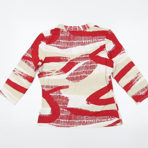 Wallis Women's Multicoloured Wrap T-Shirt, Size 14