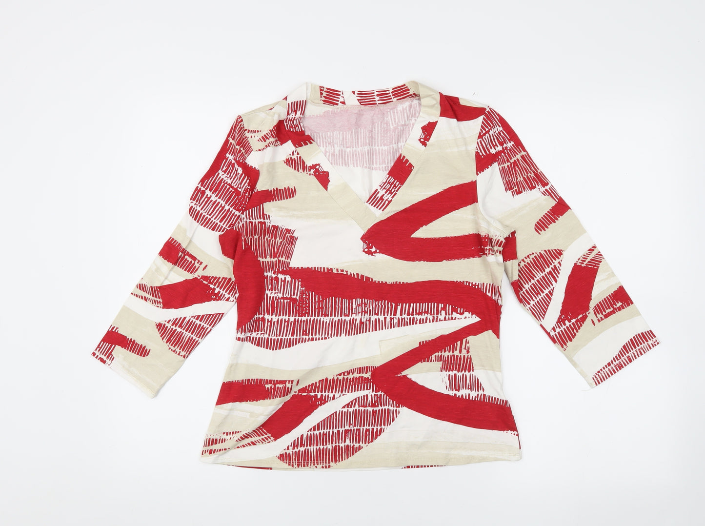 Wallis Women's Multicoloured Wrap T-Shirt, Size 14