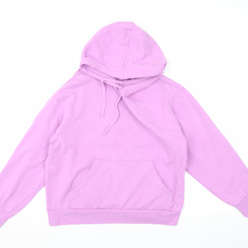 Monki Women's Purple Pullover Hoodie, Size S