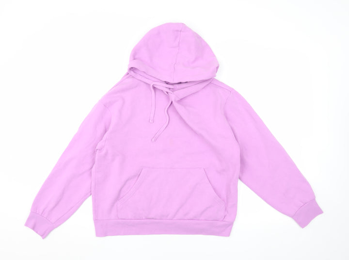 Monki Women's Purple Pullover Hoodie, Size S