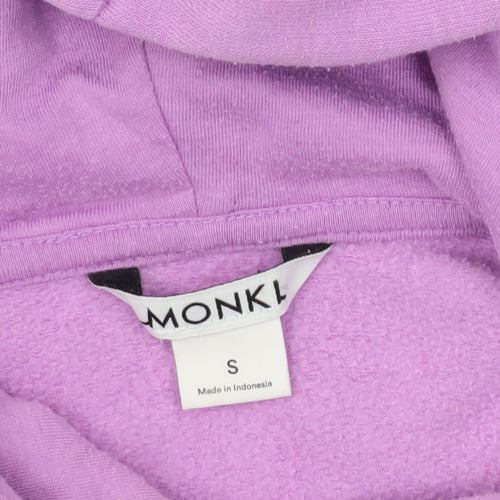 Monki Women's Purple Pullover Hoodie, Size S