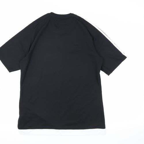Adidas Men's Black Jersey T-Shirt M