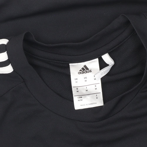 Adidas Men's Black Jersey T-Shirt M