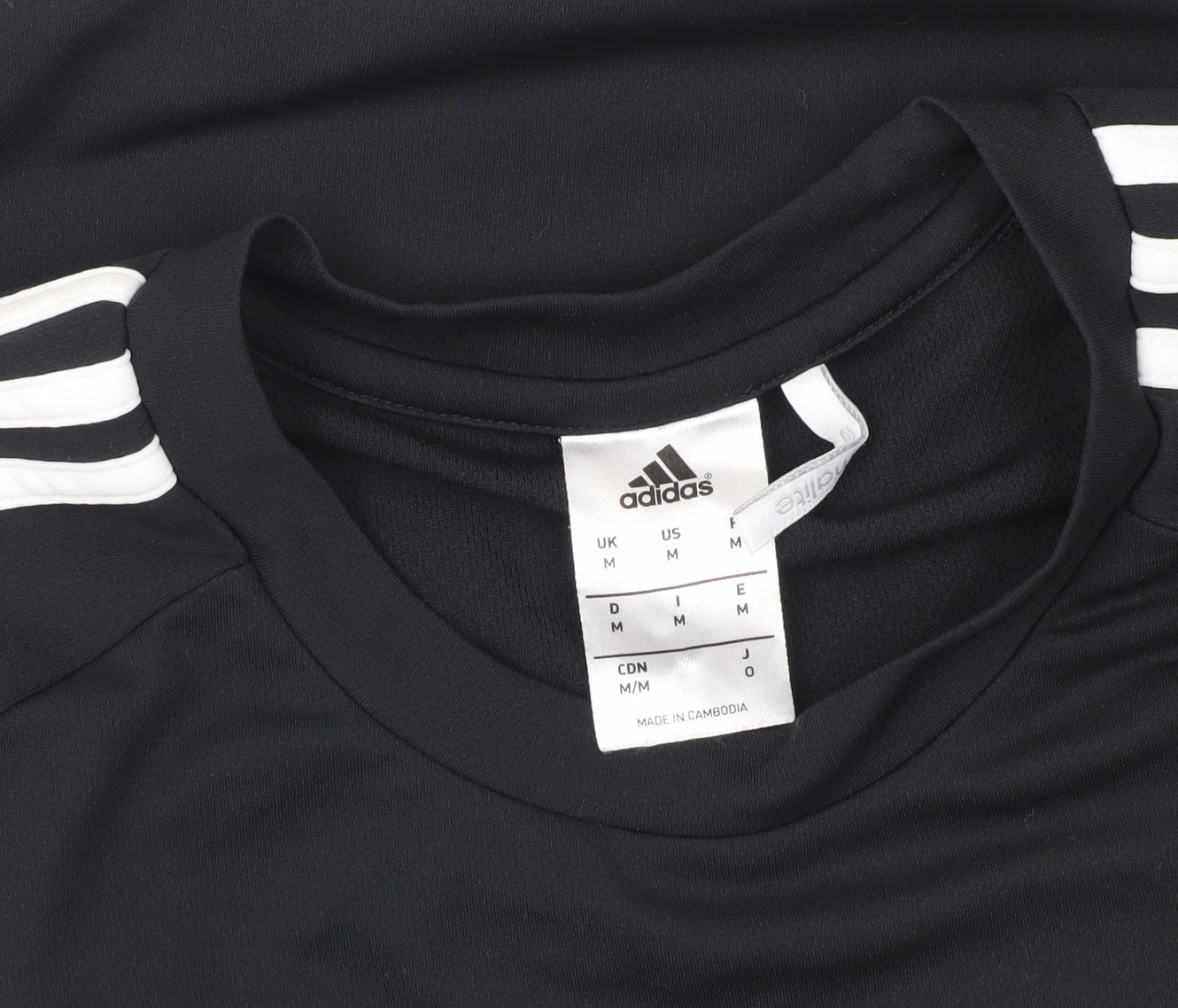 Adidas Men's Black Jersey T-Shirt M