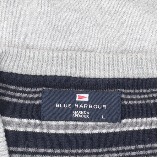 Marks and Spencer Men's Grey L Cotton Vest