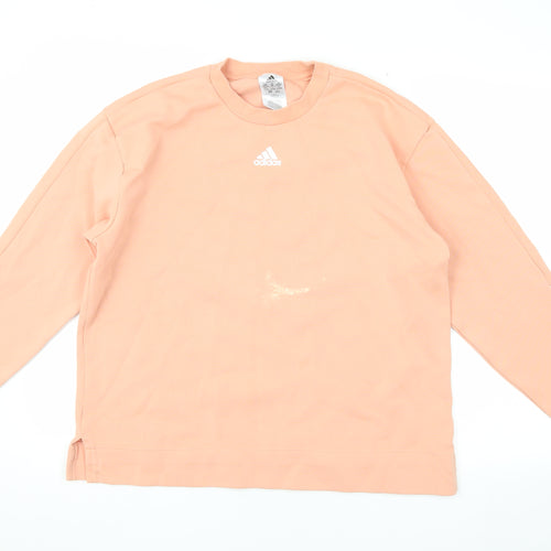 Adidas Women's Pink Pullover Sweatshirt M
