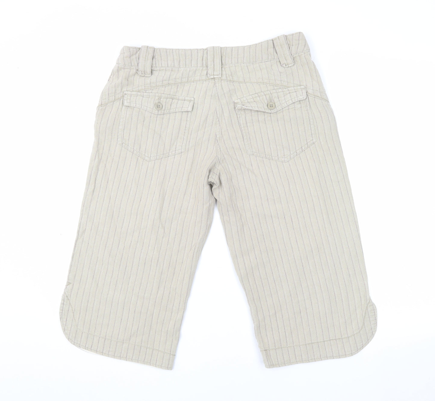 Fat Face Women's Beige Chino Shorts Size 12