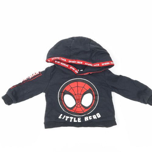 Marvel Unisex Spider-Man Jumper Black 6-9 Months