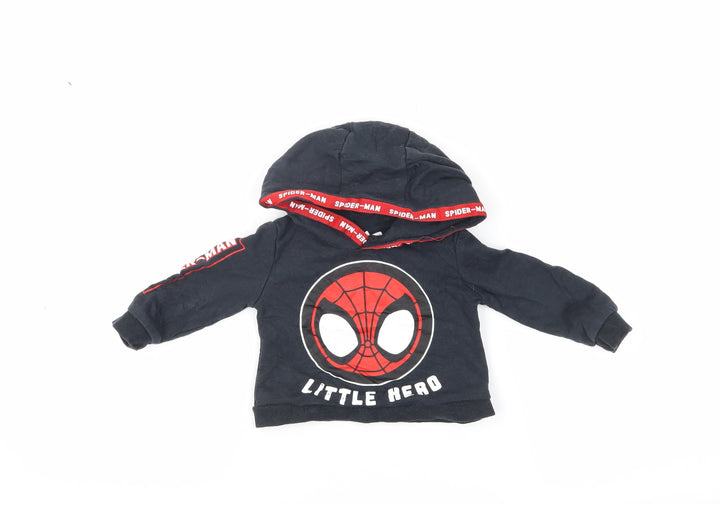 Marvel Unisex Spider-Man Jumper Black 6-9 Months