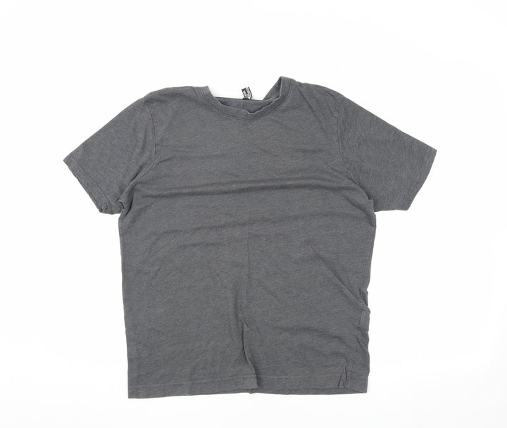 Donnay Men's Grey Crew Neck Short Sleeve T-Shirt, Size S