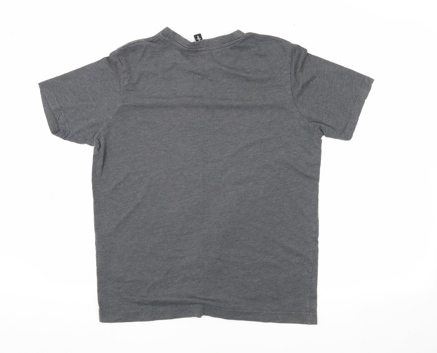 Donnay Men's Grey Crew Neck Short Sleeve T-Shirt, Size S