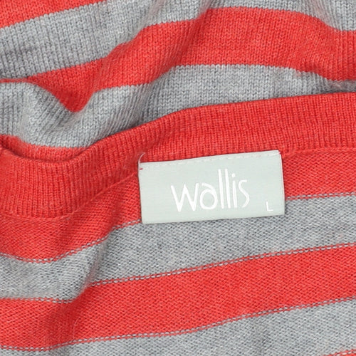 Wallis Women's Striped Pullover Jumper, Multicoloured L