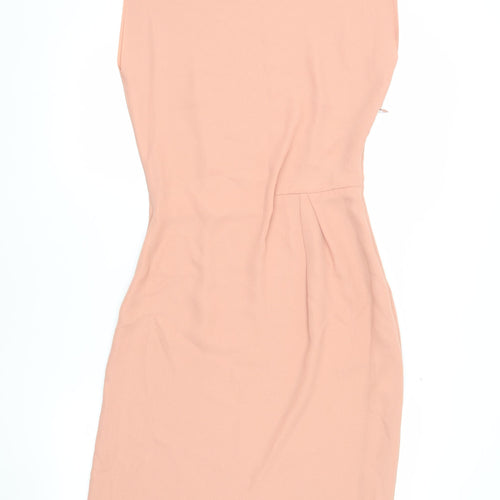 Reiss Women's Pink Sheath Dress UK 8 - Spring Essential