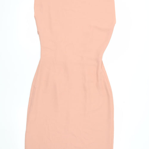 Reiss Women's Pink Sheath Dress UK 8 - Spring Essential
