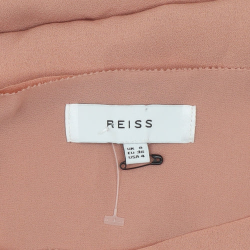 Reiss Women's Pink Sheath Dress UK 8 - Spring Essential