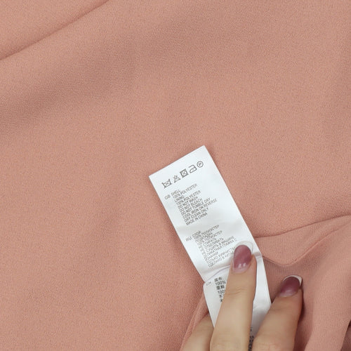 Reiss Women's Pink Sheath Dress UK 8 - Spring Essential