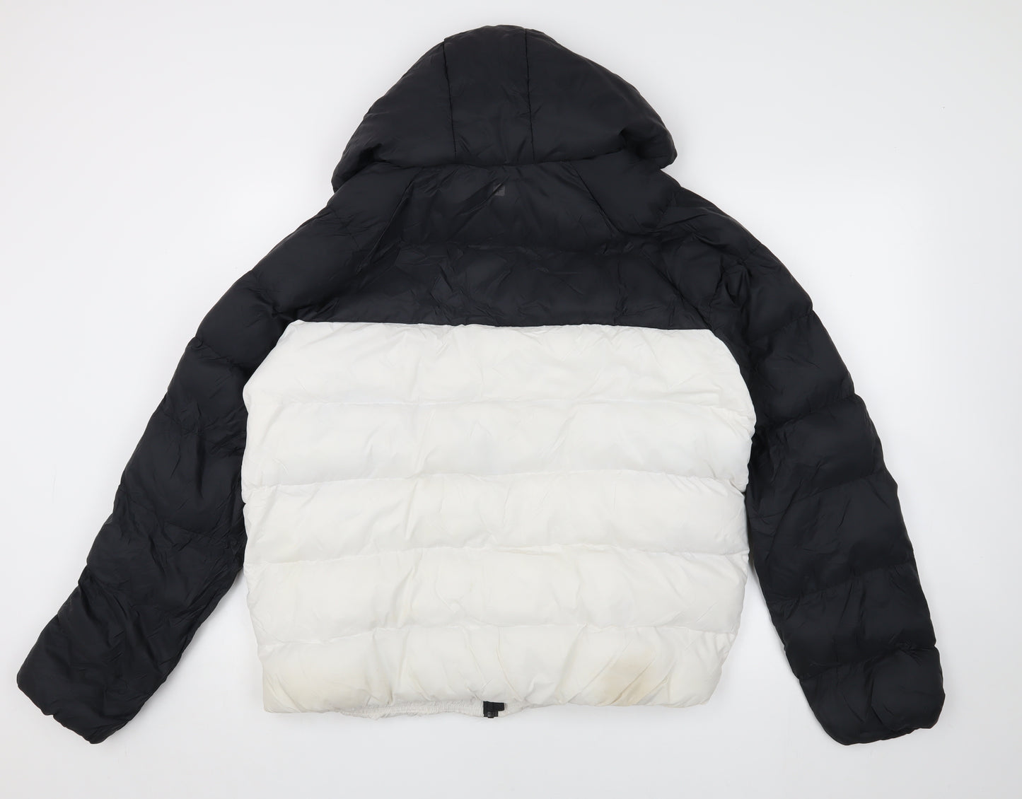 Mountain Warehouse Women's Black/White Puffer Jacket Size 16