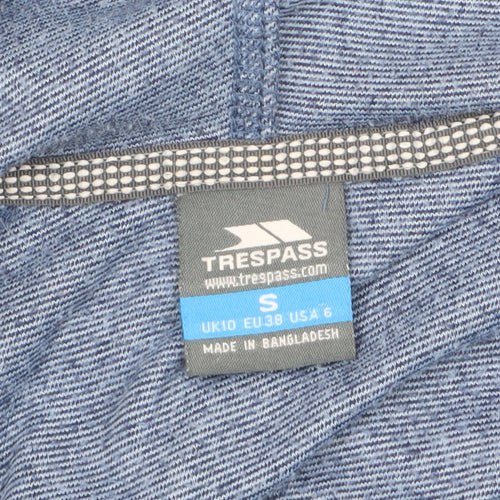 Trespass Women's Blue Hooded Jacket S Basic Style