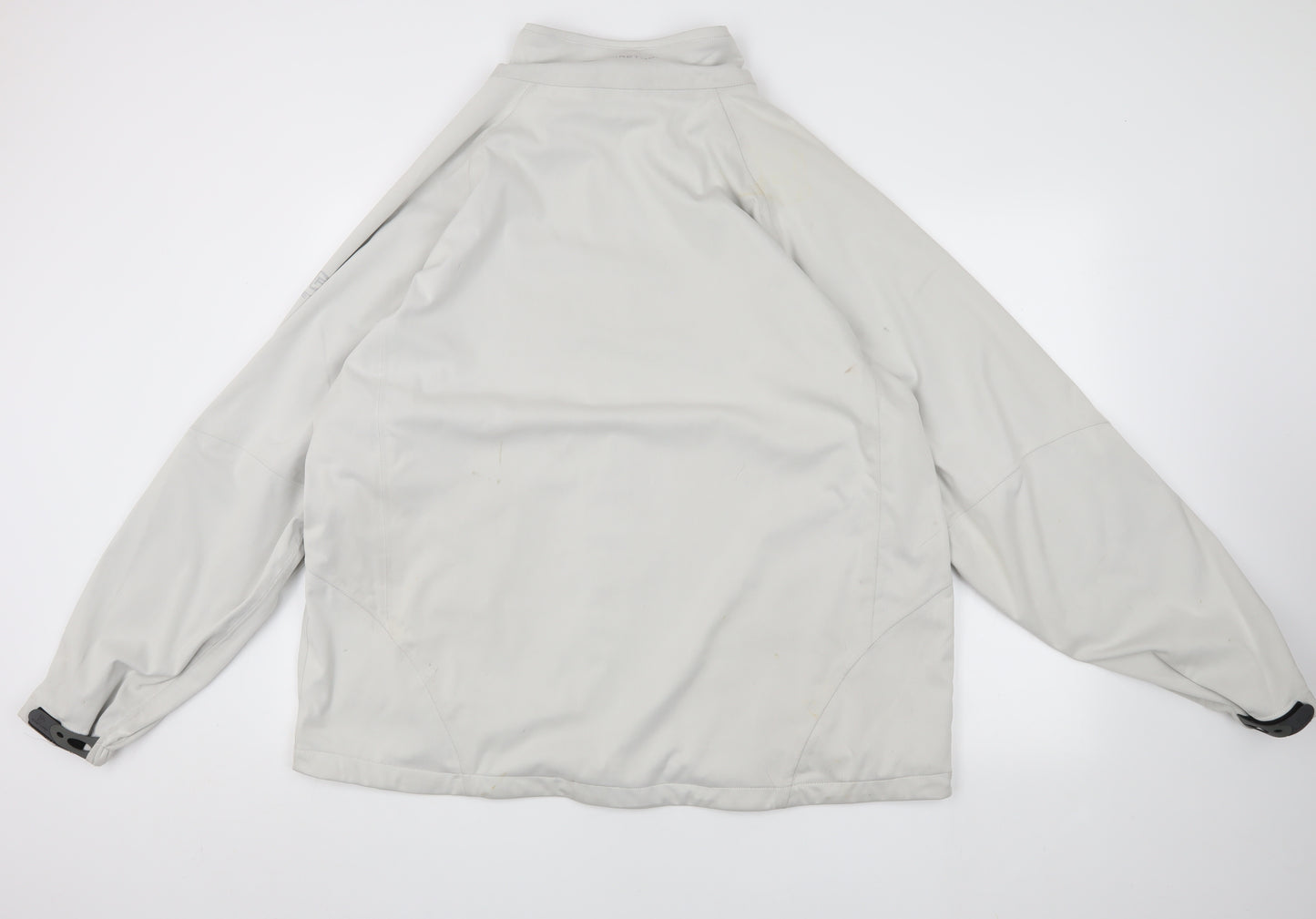 Firethorn Men's 2XL White Basic Jacket with Zip
