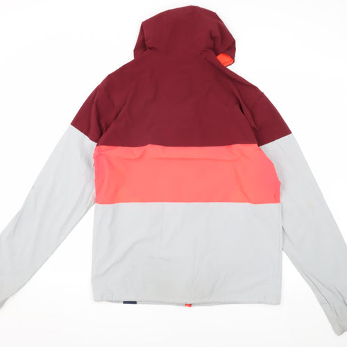 New Balance Men's Red Windbreaker Jacket M