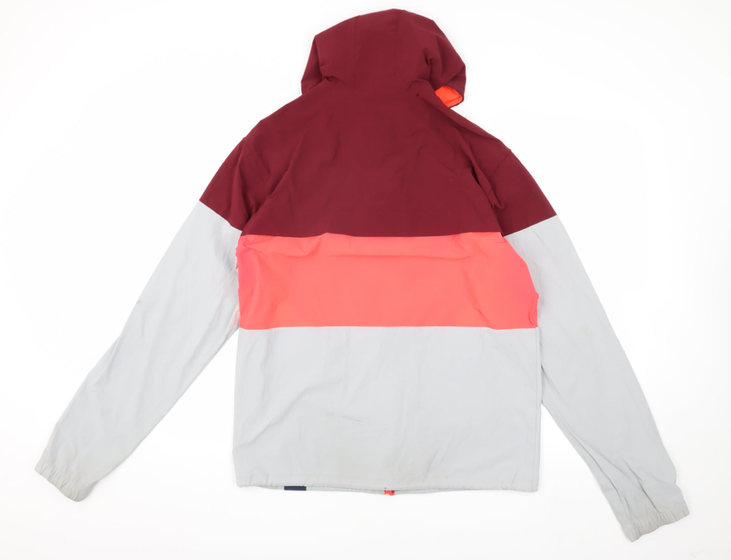 New Balance Men's Red Windbreaker Jacket M