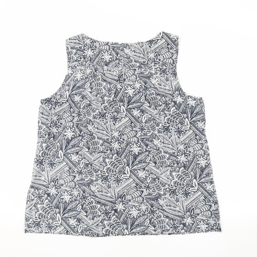 Heyton Women's Multicoloured Floral Tank Top Size 16