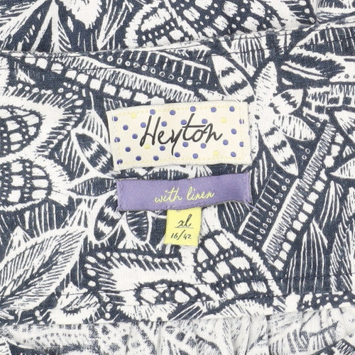 Heyton Women's Multicoloured Floral Tank Top Size 16