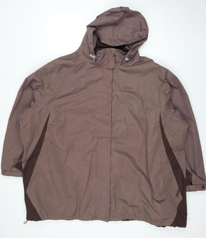 Regatta Men's Brown Waterproof Rain Coat Size 36