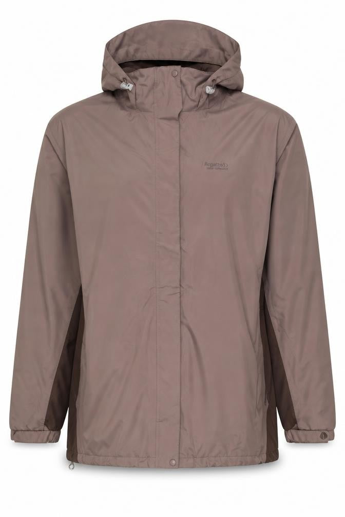 Regatta Womens Brown Waterproof Rain Coat Size 36