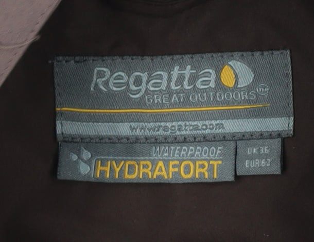 Regatta Men's Brown Waterproof Rain Coat Size 36