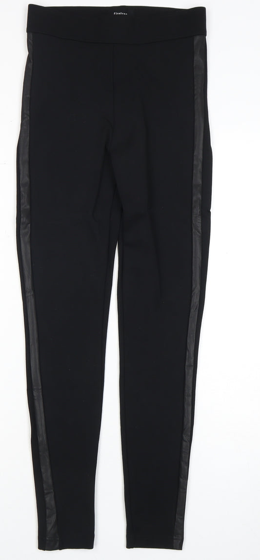 Firetrap Women's Black Leggings Size UK 8 Casual