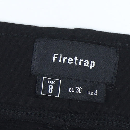 Firetrap Women's Black Leggings Size UK 8 Casual