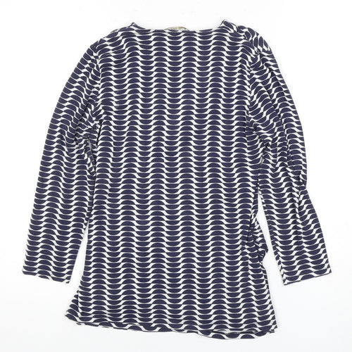 Betty Women’s Multicoloured V-Neck Wrap Blouse