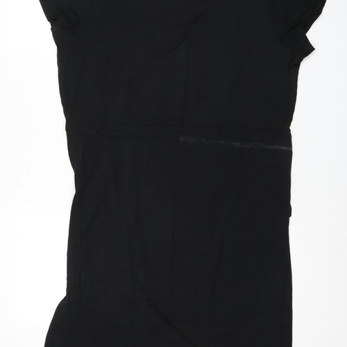 Country Warehouse Women's Black V-Neck Dress Size 18