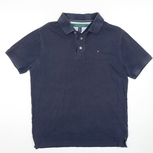 Tommy Hilfiger Men's Blue Polo Shirt Size S Casual Golf