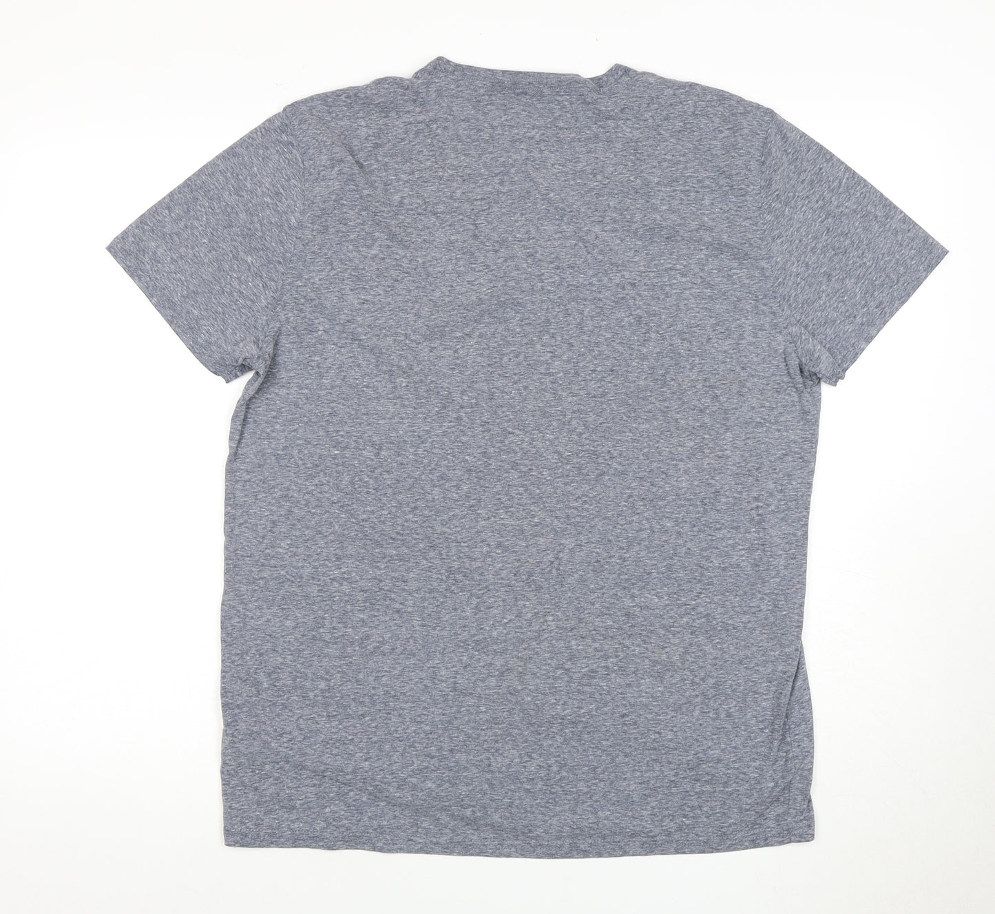 Tommy Jeans Men's Grey XL V-Neck T-Shirt Regular Fit