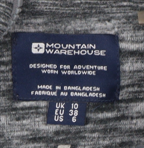 Mountain Warehouse Women's Grey Full Zip Jacket Size 10