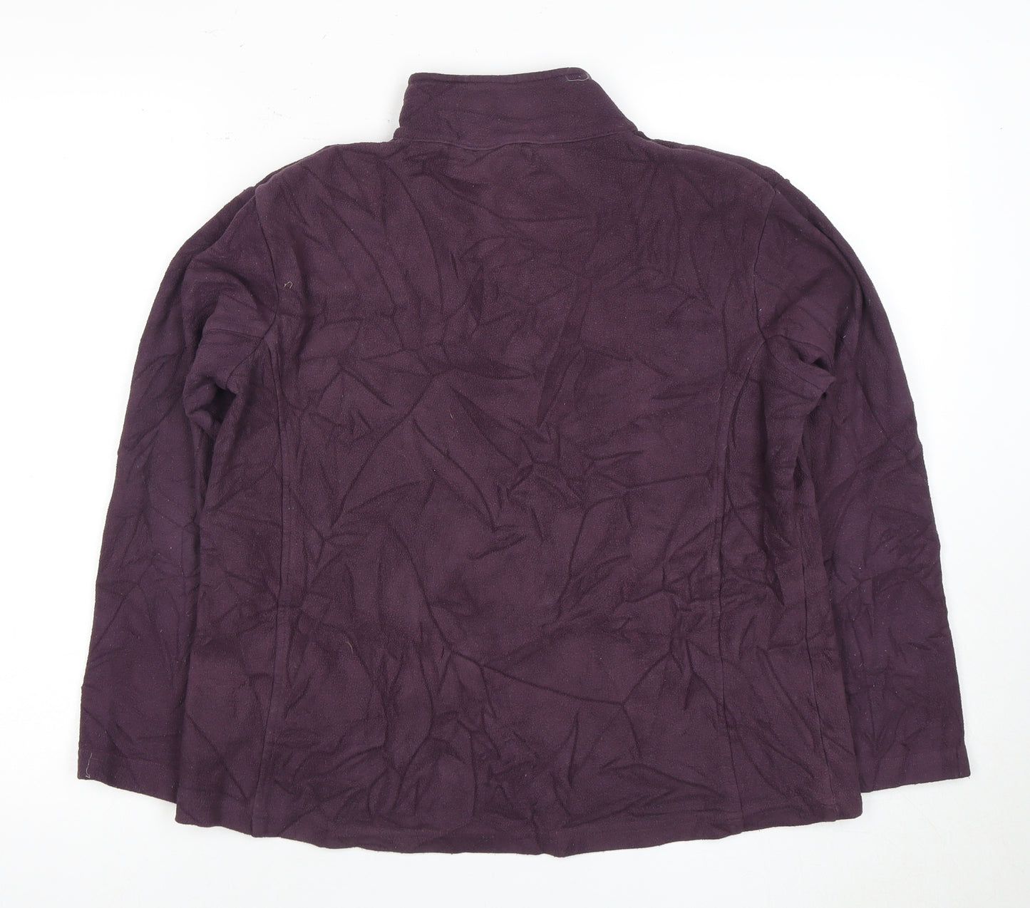 Gelert Women's Purple Fleece Pullover Sweatshirt, Size 12