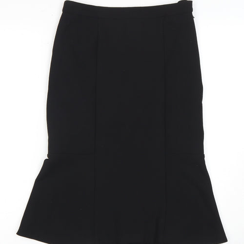 Laura Ashley Women's Black Trumpet Skirt - UK 8