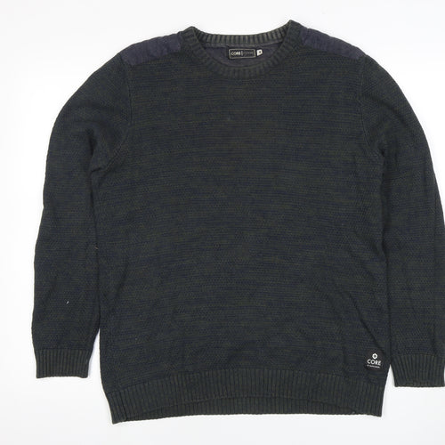Jack & Jones Men's Blue Pullover Jumper, Size M