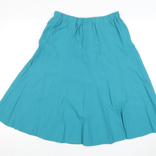Eastex Women's Blue A-Line Skirt Size 10