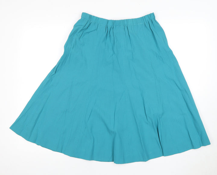 Eastex Women's Blue A-Line Skirt Size 10