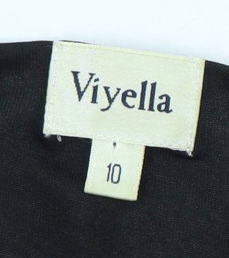 Viyella Women's Multicoloured Geometric Dress Size 10