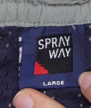 Spray Way Women's Grey Trousers Large Relaxed Fit