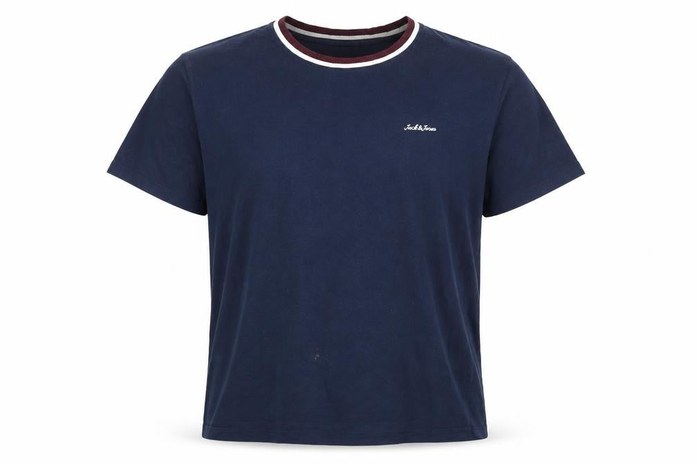 Jack & Jones Men's Blue XL Crew Neck T-Shirt
