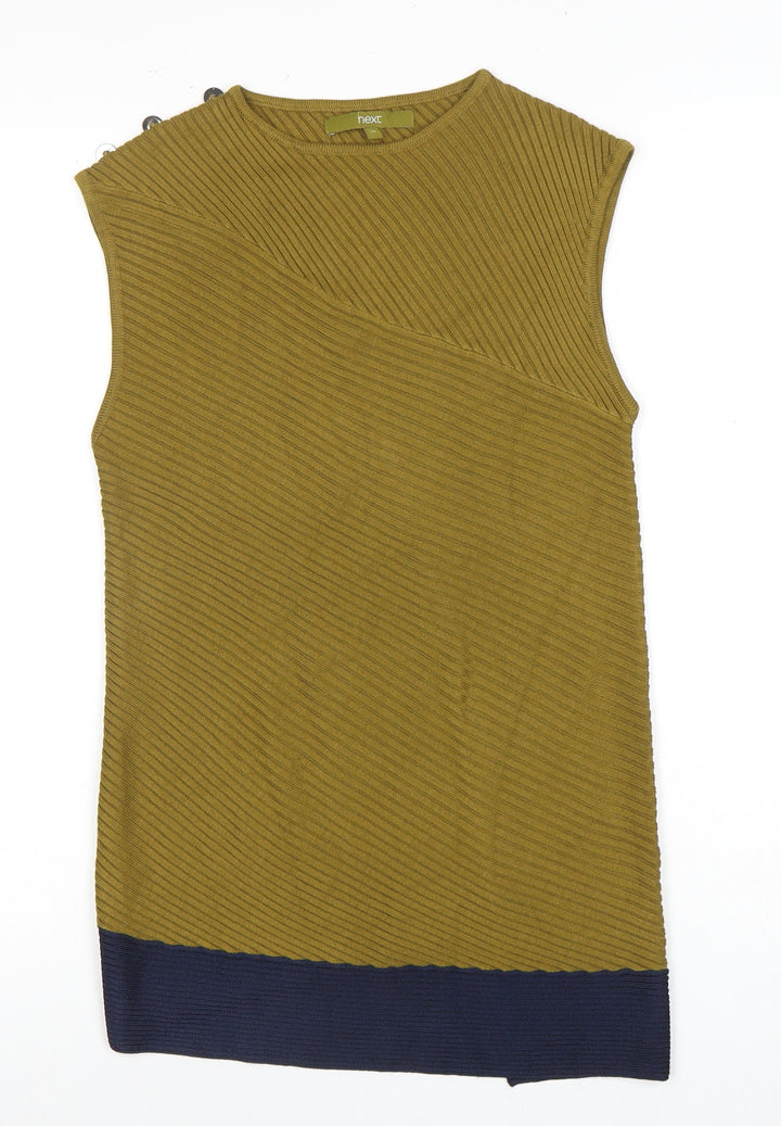 Next Women's Multicoloured Tunic, Size 10, Round Neck