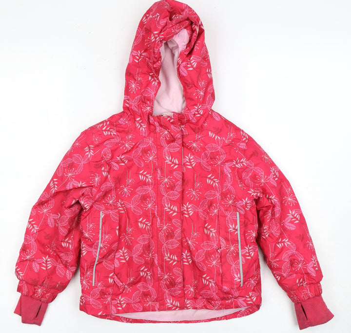 Lupilu Girls' Pink Floral Puffer Jacket, 2-4 Years, Winter